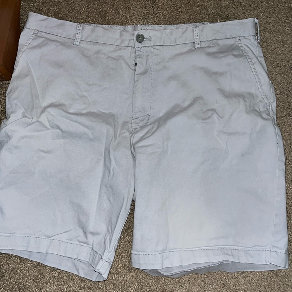Mens Solid Color Saltwater Stretch Chino Shorts